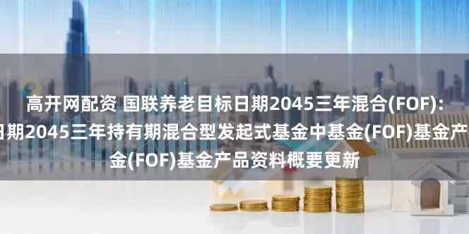高开网配资 国联养老目标日期2045三年混合(FOF): 国联养老目标日期2045三年持有期混合型发起式基金中基金(FOF)基金产品资料概要更新